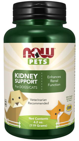 Now Pets Kidney Support Powder 4.2 oz by Now Foods