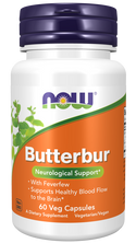 Butterbur Extract 75mg 60 Vcaps by Now Foods