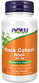 Black Cohosh 80mg 90 Vcaps by Now Foods