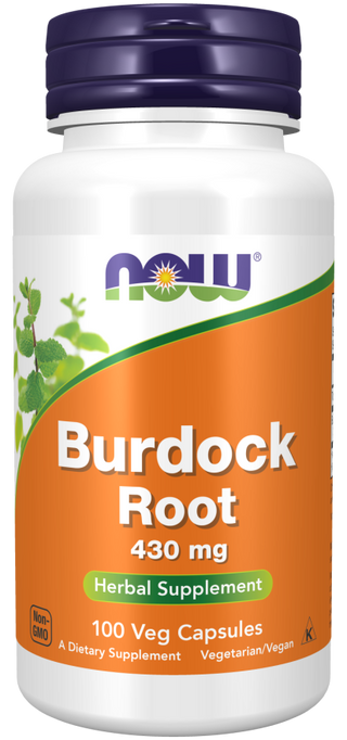 Burdock Root 430mg 100 Vcaps by Now Foods