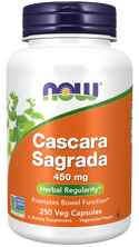 Cascara Sagrada 450mg 250 Vcaps by Now Foods