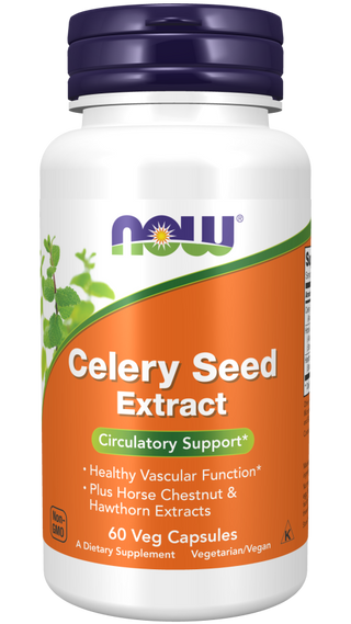 Celery Seed Extract 60 Vcaps by Now Foods