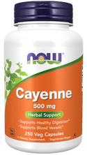 Cayenne 500mg 250 Vcaps by Now Foods