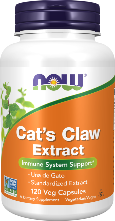 Cat's Claw Extract - 120 Veg Capsules (Now Foods)