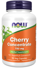 Cherry Concentrate 750mg 90 Vcaps by Now Foods