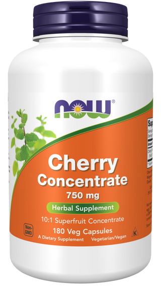 Cherry Concentrate 750mg 180 Vcaps by Now Foods