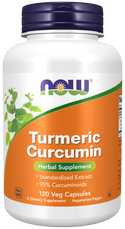 Turmeric Curcumin Extract 120 Vcaps by Now Foods