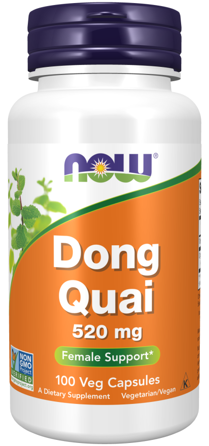 Dong Quai 520mg 100 Vcaps by Now Foods