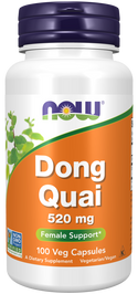 Dong Quai 520mg 100 Vcaps by Now Foods