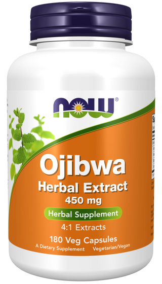 Ojibwa Herbal Extract 450mg 180 Vcaps by Now Foods