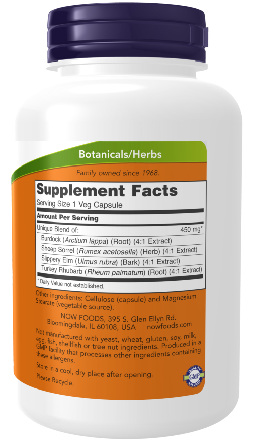 Ojibwa Herbal Extract 450mg 180 Vcaps by Now Foods