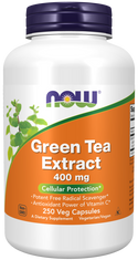 Green Tea Extract 400 mg 250 Vcaps by Now Foods