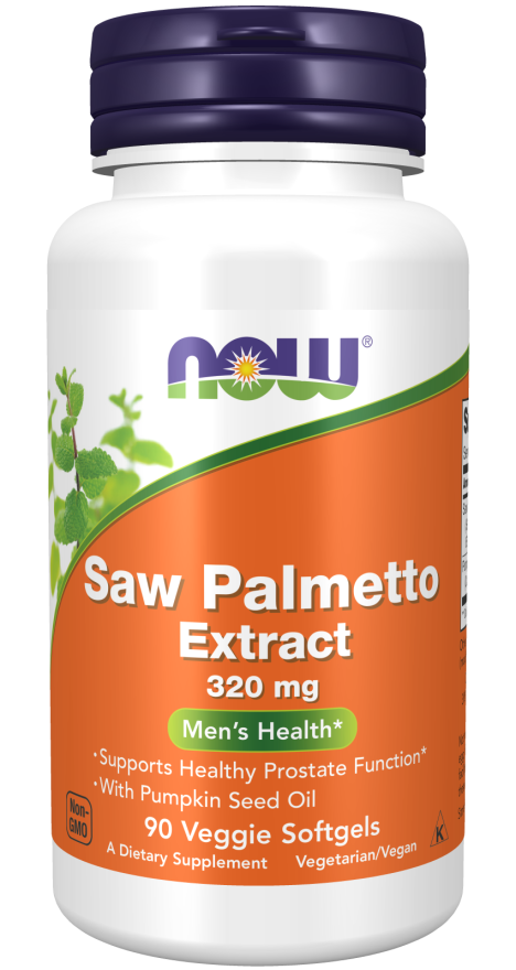 Saw Palmetto 320 mg 90 Veggie Softgels by Now Foods