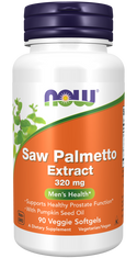 Saw Palmetto 320 mg 90 Veggie Softgels by Now Foods