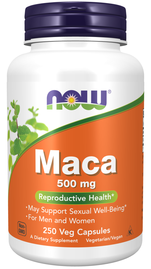 Maca 500mg  250 Vcaps by Now Foods