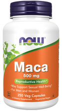 Maca 500mg  250 Vcaps by Now Foods