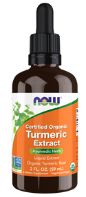 Organic Turmeric Liquid Extract 2 fl oz by Now Foods