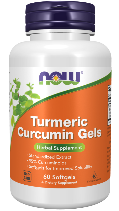 Curcumin Gels (Turmeric) 60 Sgels by Now Foods