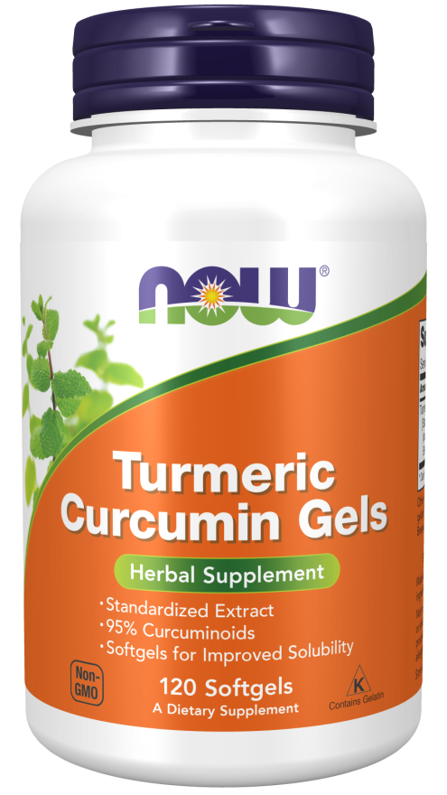 Curcumin Gels (Turmeric) 120 Sgels by Now Foods