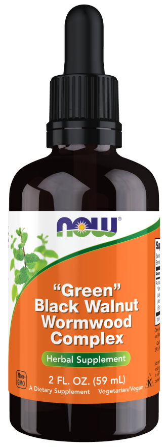 Green Black Walnut Wormwood Complex - 2 FL OZ (NOW)