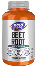 Beet Root 550mg 180 Vcaps by Now Foods