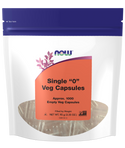 Single 0 Veg Capsules - 1000 Empty Caps (NOW)