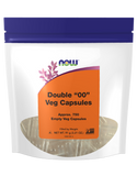 Double "00 Veg Capsules - 750 Empty Caps (NOW)