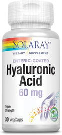 3x Strong Hyaluronic Acid  30ct 60mg veg cap