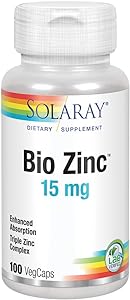 Bio Zinc ENAB 100ct 15mg capsule by Solaray