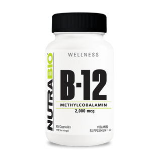 B-12 Methyl (2000mcg) - 90 Vegetable Capsules (NutraBio)