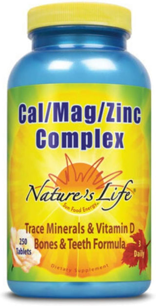 Cal Mag Zinc 250ct veg cap by Solaray