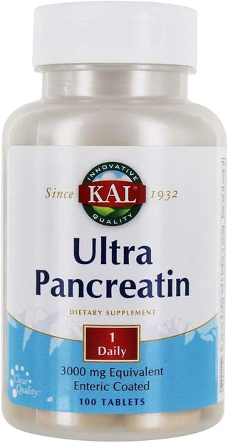 Ultra Pancreatin  100ct 3000mg by Kal