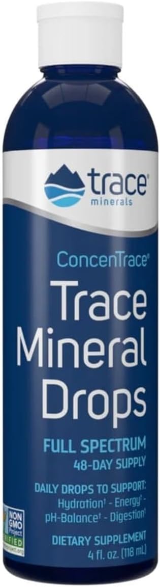 Concentrace Trace Mineral Drops 4 ounces - Trace Minerals Research