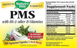 PMS PreMenstrual  60ct  veg cap by Solaray