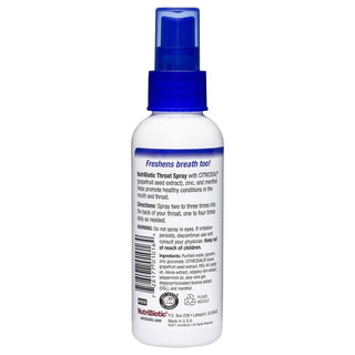 Sore Throat Spray  4floz  spray Mint by NaturalCare