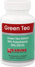 Green Tea Extract - 90 Vegetarian Capsules (Karuna)