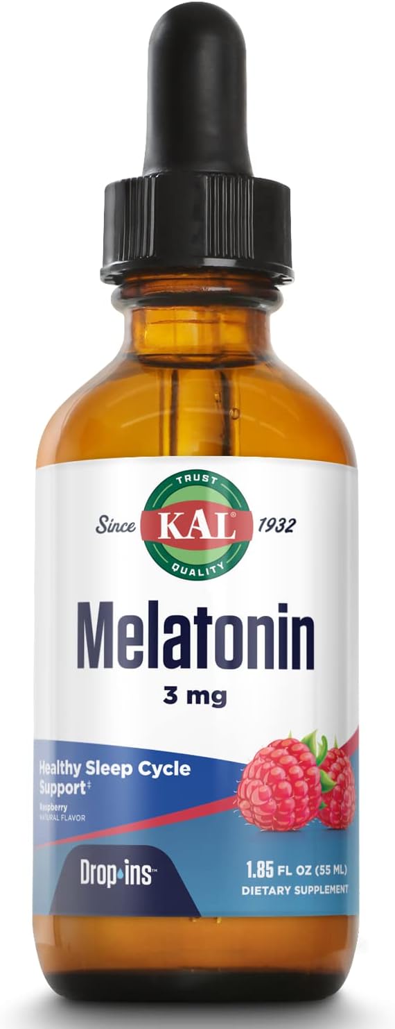 Melatonin DropIns™  1.85oz 1.5mg drop Raspberry by Kal