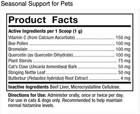 Seasonal Support for Pets 3.17 oz. by Dr. Mercola