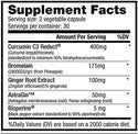 Curcumin Advanced - 60 Veggie Capsules (NutraBio)