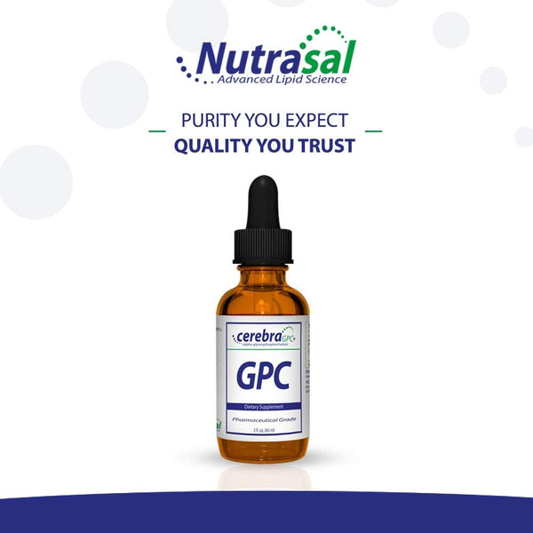 Nutrasal Cerebra GPC Liquid - 2 Fl. Oz. (60mL)