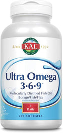 Ultra Omega 3 6 9  50ct by Kal