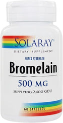 Bromelain 60ct 500mg gelcap by Solaray