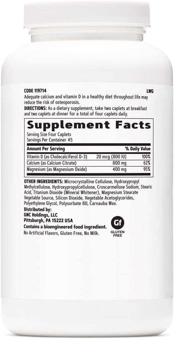 Calcium Citrate Supreme 180ct 800mg gelcap by Solaray