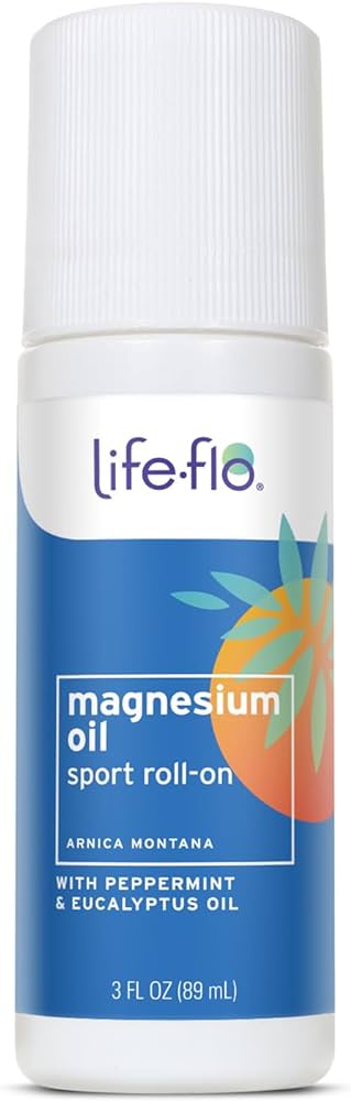 Magnesium Oil Sport 3floz  roll-on by LifeFlo