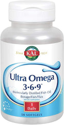 Ultra Omega 3-6-9  50ct by Kal