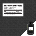 HMB (1000mg) - 120 Capsules (NutraBio)