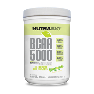 BCAA 5000 Natural - Lemonade - 0.9 LB (NutraBio)