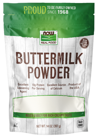 Buttermilk Powder 14 Oz by Now Foods