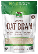 Oat Bran Organic 14 oz by Now Foods