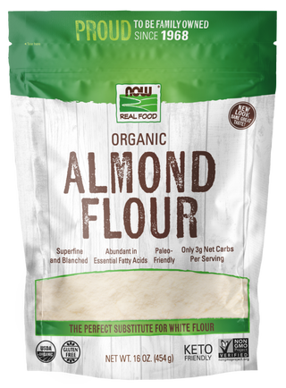 Almond Flour Pure - 16 OZ (Now Foods)